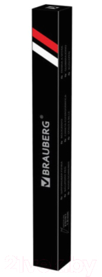 Ручка шариковая Brauberg Delicate Silver / 141401