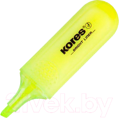 Текстовыделитель Kores Bright Liner / 36101.01 - фото