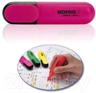 Текстовыделитель Kores Bright Liner / 36101.01