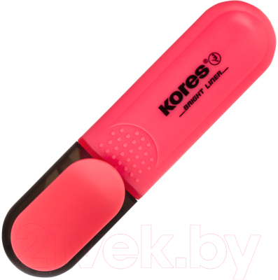 Текстовыделитель Kores Bright Liner / 36107.01 - фото