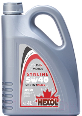 Моторное масло Hexol Synline Sprintplus 5W40 / UL602 - фото