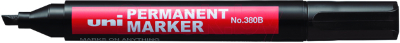 Маркер перманентный UNI Mitsubishi Pencil NO.380B BLACK - фото