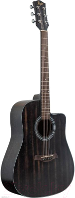 Акустическая гитара Flight D-155C MAH BK
