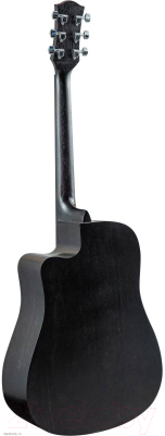 Акустическая гитара Flight D-155C MAH BK