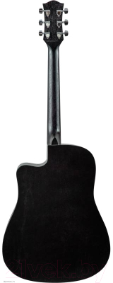 Акустическая гитара Flight D-155C MAH BK