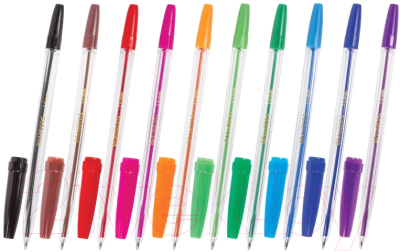 Набор шариковых ручек Brauberg Line / 141874