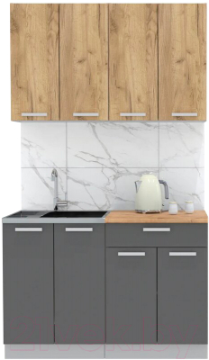 Готовая кухня Интерлиния Мила Лайт 1.2 - фото