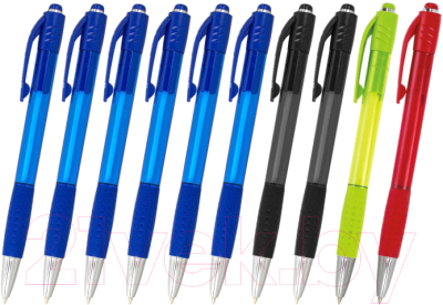 Набор шариковых ручек Brauberg Super / 143381 - фото