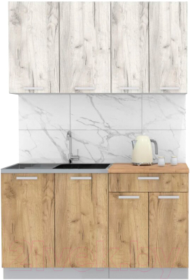 Готовая кухня Интерлиния Мила Лайт 1.4 - фото