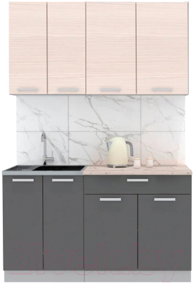 Готовая кухня Интерлиния Мила Лайт 1.4-60 - фото