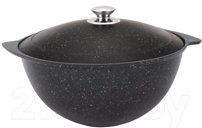 Казан Kukmara кмт44а (темный мрамор) - фото