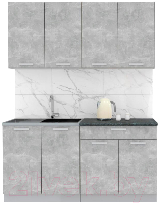 Готовая кухня Интерлиния Мила Лайт 1.6 - фото