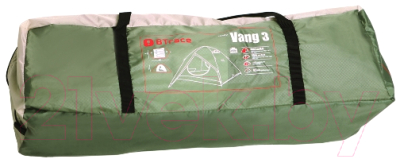 Палатка BTrace Vang 3 / T0480 (зеленый/бежевый)