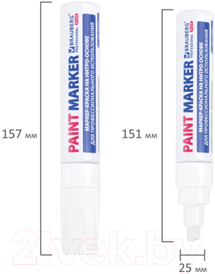 Маркер специальный Brauberg Professional Plus Jumbo / 151454