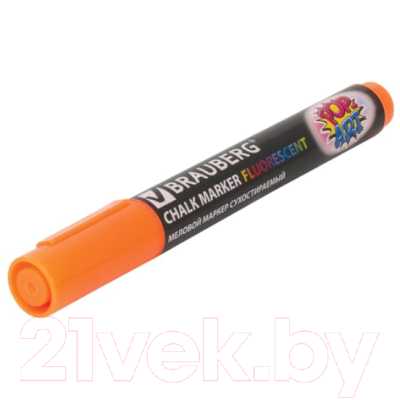 Маркер меловой Brauberg Pop-Art / 151531