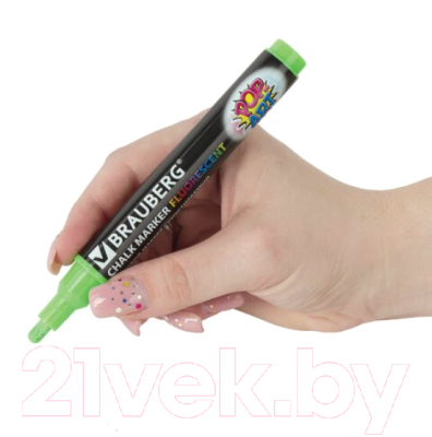 Маркер меловой Brauberg Pop-Art / 151532