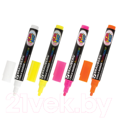 Набор маркеров Brauberg Pop-Art / 151535