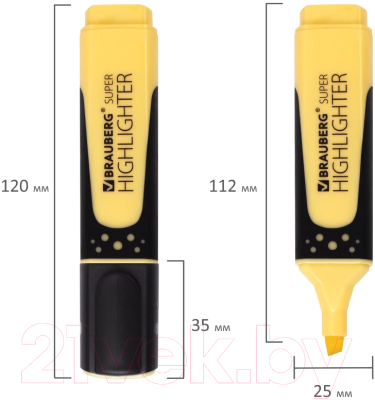 Набор маркеров Brauberg Super Pastel / 151757