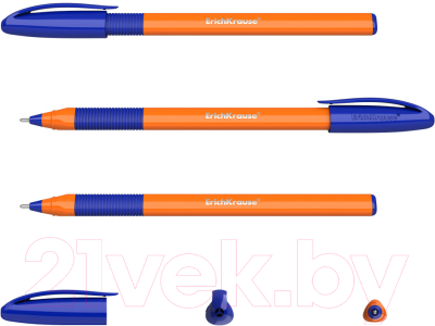 Ручка шариковая Erich Krause U-109 Orange Stick&Grip / 47591