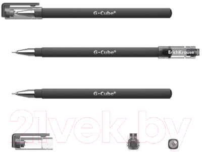 Ручка гелевая Erich Krause G-Cube / 46447