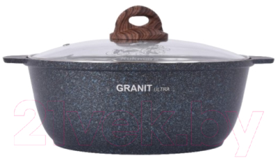 Жаровня Kukmara Granit Ultra Blue жгг41а