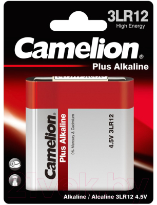 Батарейка Camelion 3LR12 Plus Alkaline BL-1 / 3LR12-BP1 - фото