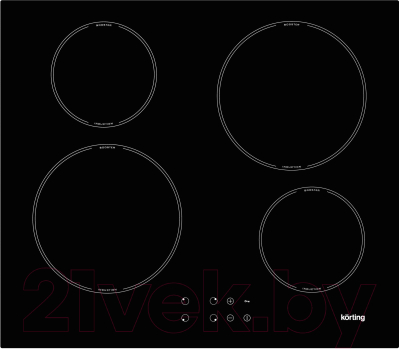 Индукционная варочная панель Korting HI 64042 B - фото