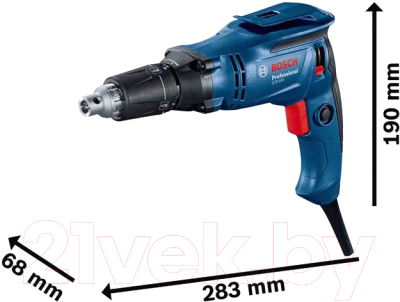 Профессиональный шуруповерт Bosch GTB 650