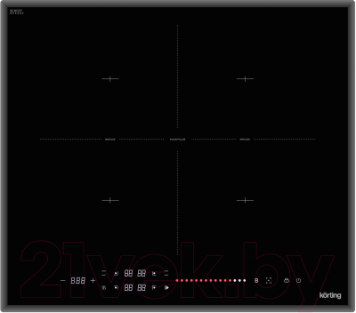 Индукционная варочная панель Korting HIB 64940 B Maxi - фото