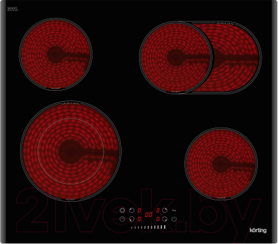 Электрическая варочная панель Korting HK 62550 B - фото