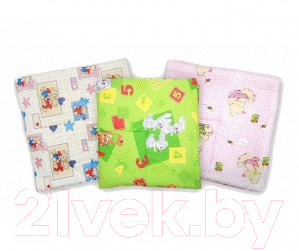 Одеяло для малышей Alis Аэрофайбер 140x108 100 г/м2 - фото