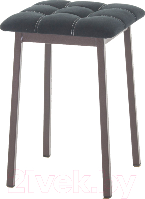 Табурет AMC Comfort 7.2.1 (ткань черный/коричневый) - фото