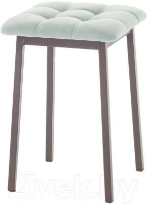 Табурет AMC Comfort 7.2.10 (ткань мятный/коричневый) - фото