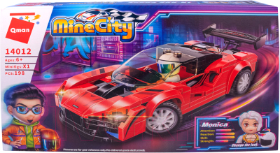 Конструктор Qman Спорткар / 14012 - фото