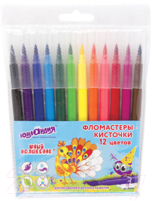 Фломастеры Юнландия Юный волшебник / 151430 - фото