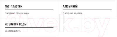 Стол складной НПО Кедр Кедр TABS-05V