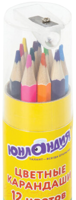 Набор цветных карандашей Юнландия Мир животных / 181374