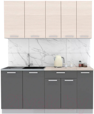 Готовая кухня Интерлиния Мила Лайт 1.7 - фото