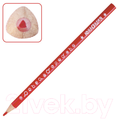 Набор цветных карандашей Юнландия Юнландик-детектив / 181682