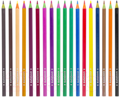 Набор цветных карандашей Юнландия Карнавал / 181685