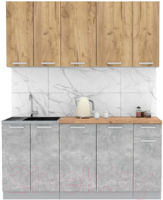 Готовая кухня Интерлиния Мила Лайт 1.7-60 - фото