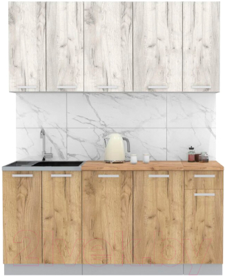 Готовая кухня Интерлиния Мила Лайт 1.7-60 - фото