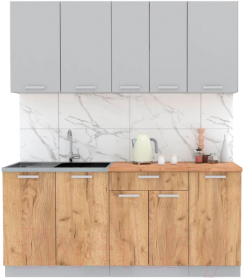 Готовая кухня Интерлиния Мила Лайт 1.8 - фото