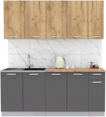 Готовая кухня Интерлиния Мила Лайт 1.9 - фото