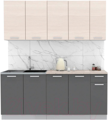 Готовая кухня Интерлиния Мила Лайт 1.9 - фото