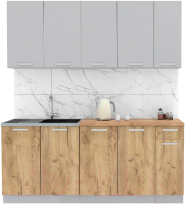 Готовая кухня Интерлиния Мила Лайт 1.9 - фото