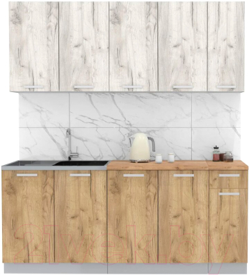 Готовая кухня Интерлиния Мила Лайт 1.9 - фото