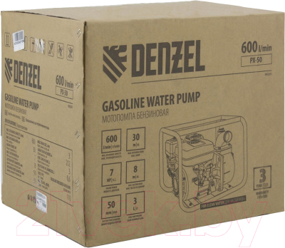 Мотопомпа Denzel Бензиновая PX-50