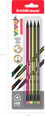 Простой карандаш Erich Krause Vivo / 45624