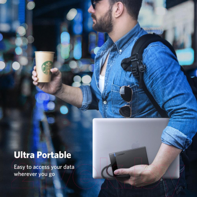 Бокс для жесткого диска Ugreen US221 / 30847